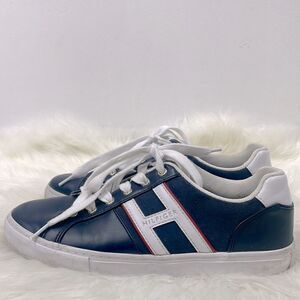 Tommy Hilfiger | low cut blue sneakers 8.5 w /the iconic colorful brand …